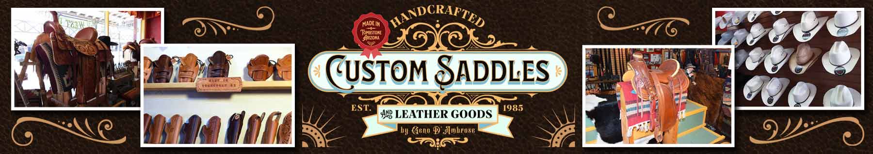 Custom Saddles and Leather in Tombstone AZ